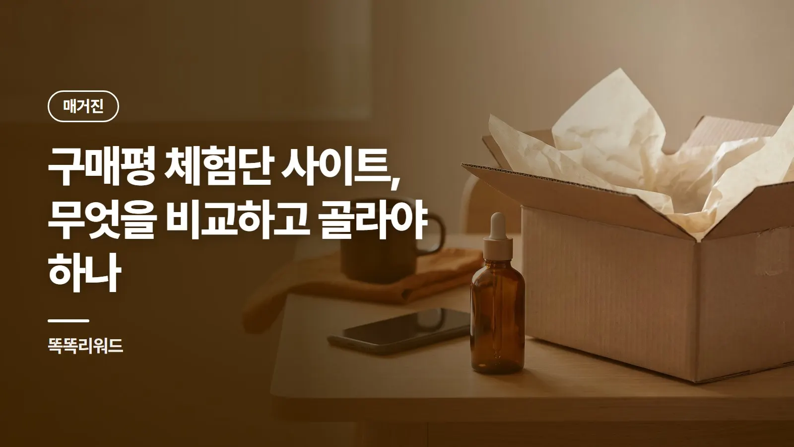 구매평 체험단 사이트, 무엇을 비교하고 골라야 하나